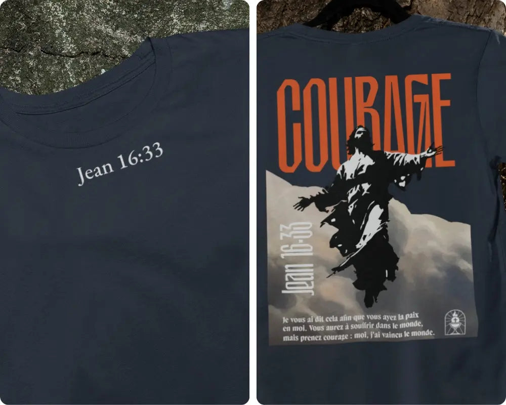T-SHIRT Jean 16:33 Le 14e Apôtre