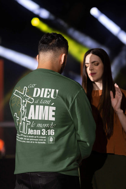 Sweatshirt Jean 3:16 Le 14e Apôtre
