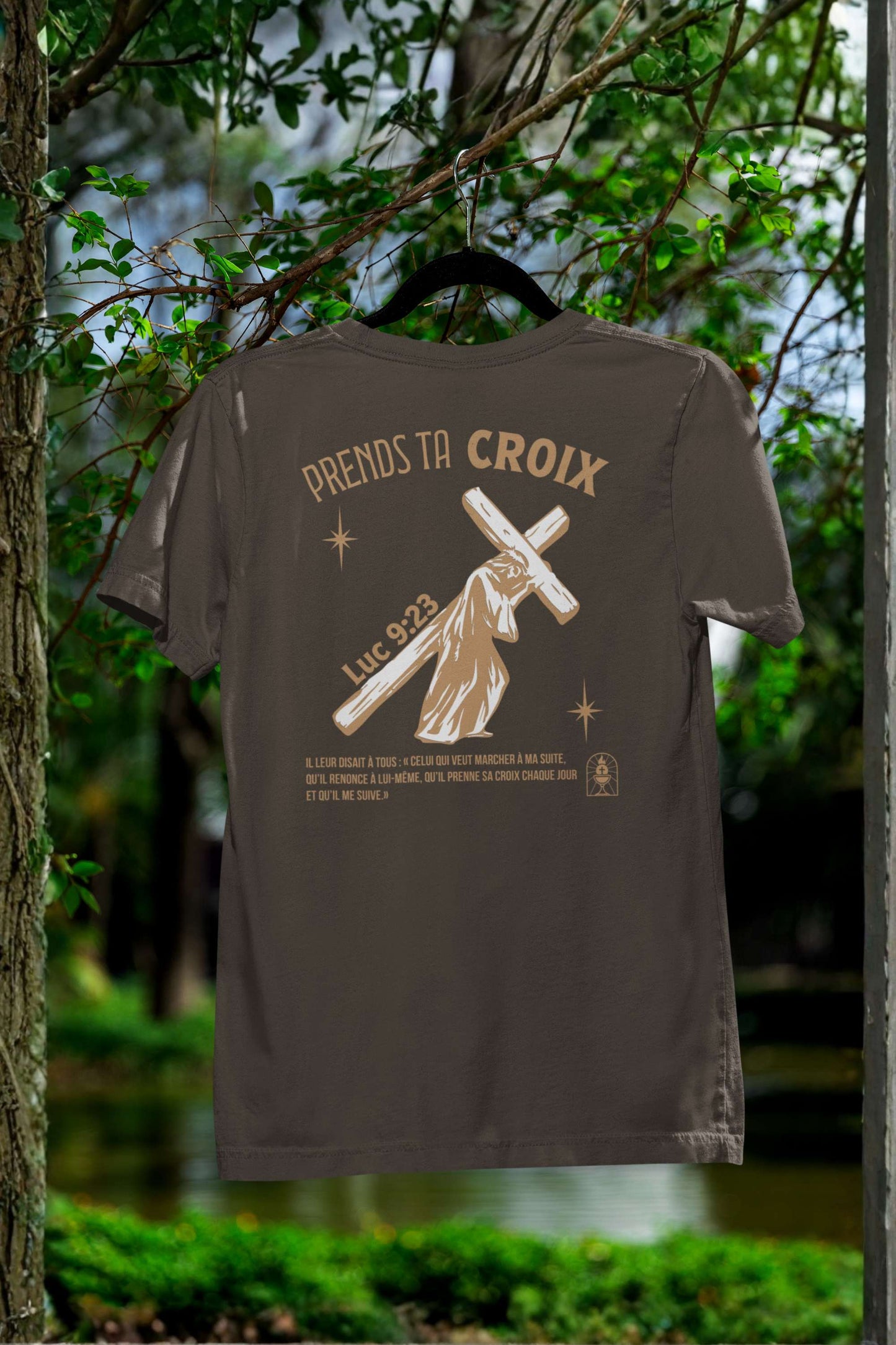 T-shirt Luc 9:23 Le 14e Apôtre