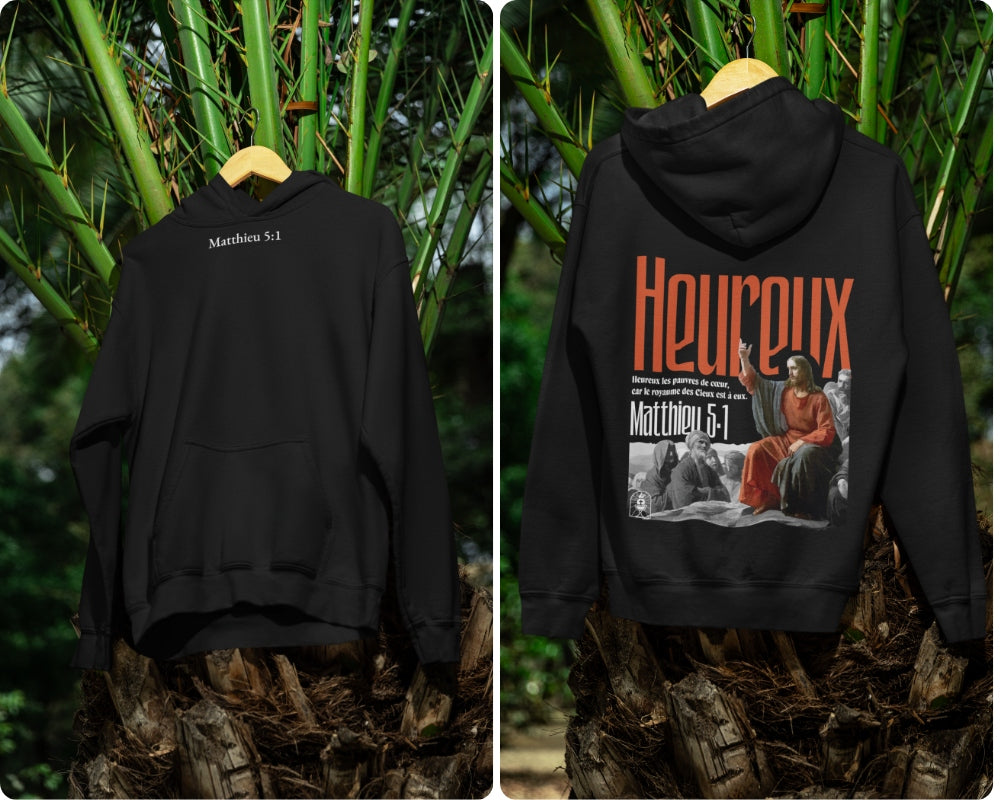 Hoodie Matthieu 5:1 Le 14e Apôtre