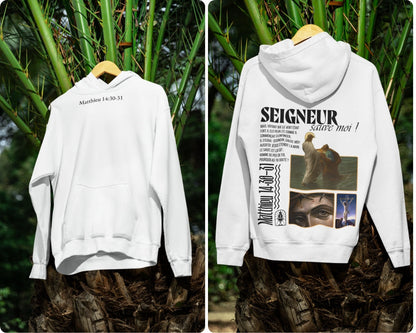 Hoodie Matthieu 14:30-31 Le 14e Apôtre