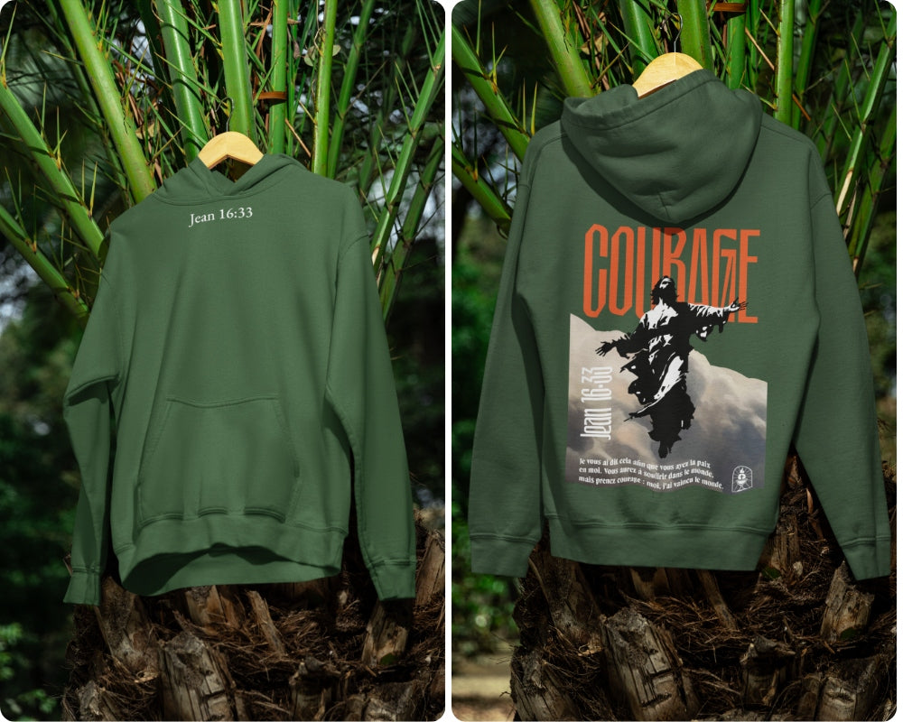 Hoodie Jean 16:33 Le 14e Apôtre
