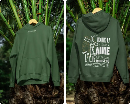 Hoodie Jean 3:16 Le 14e Apôtre