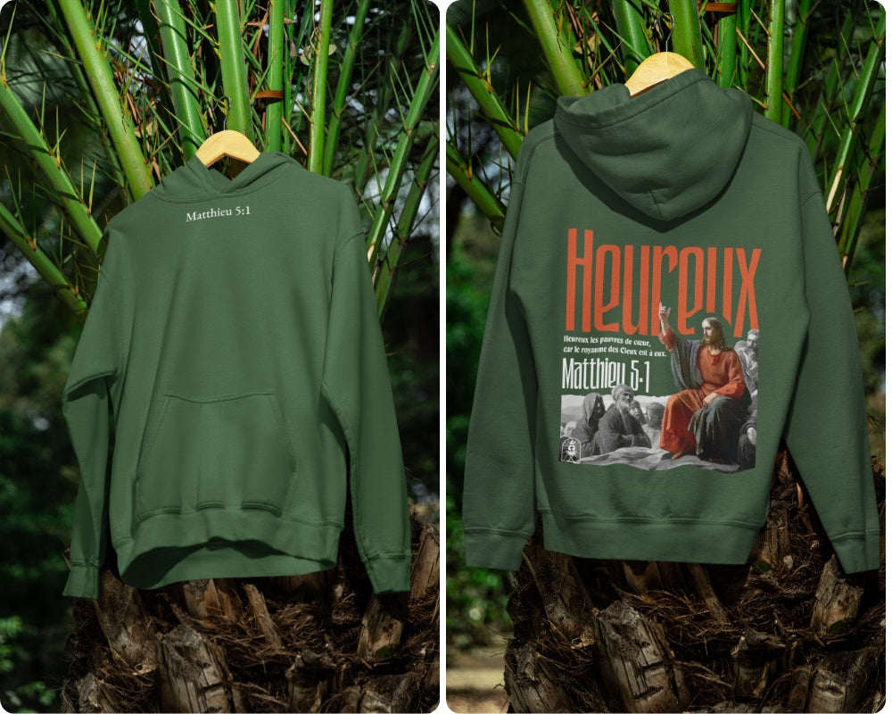 Hoodie Matthieu 5:1 Le 14e Apôtre