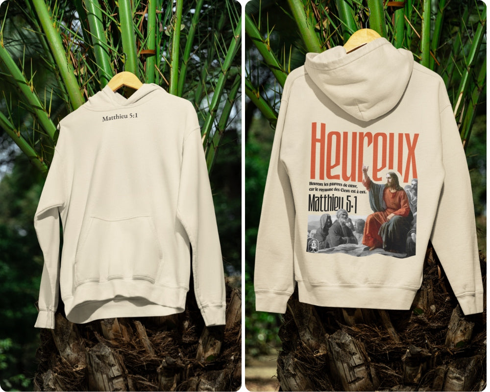 Hoodie Matthieu 5:1 Le 14e Apôtre