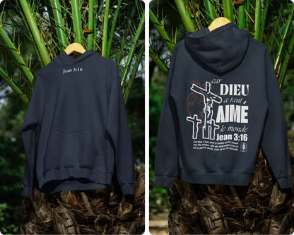 Hoodie Jean 3:16 Le 14e Apôtre
