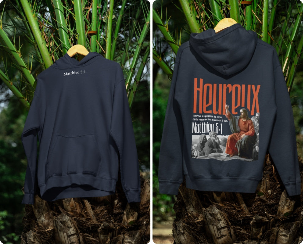 Hoodie Matthieu 5:1 Le 14e Apôtre