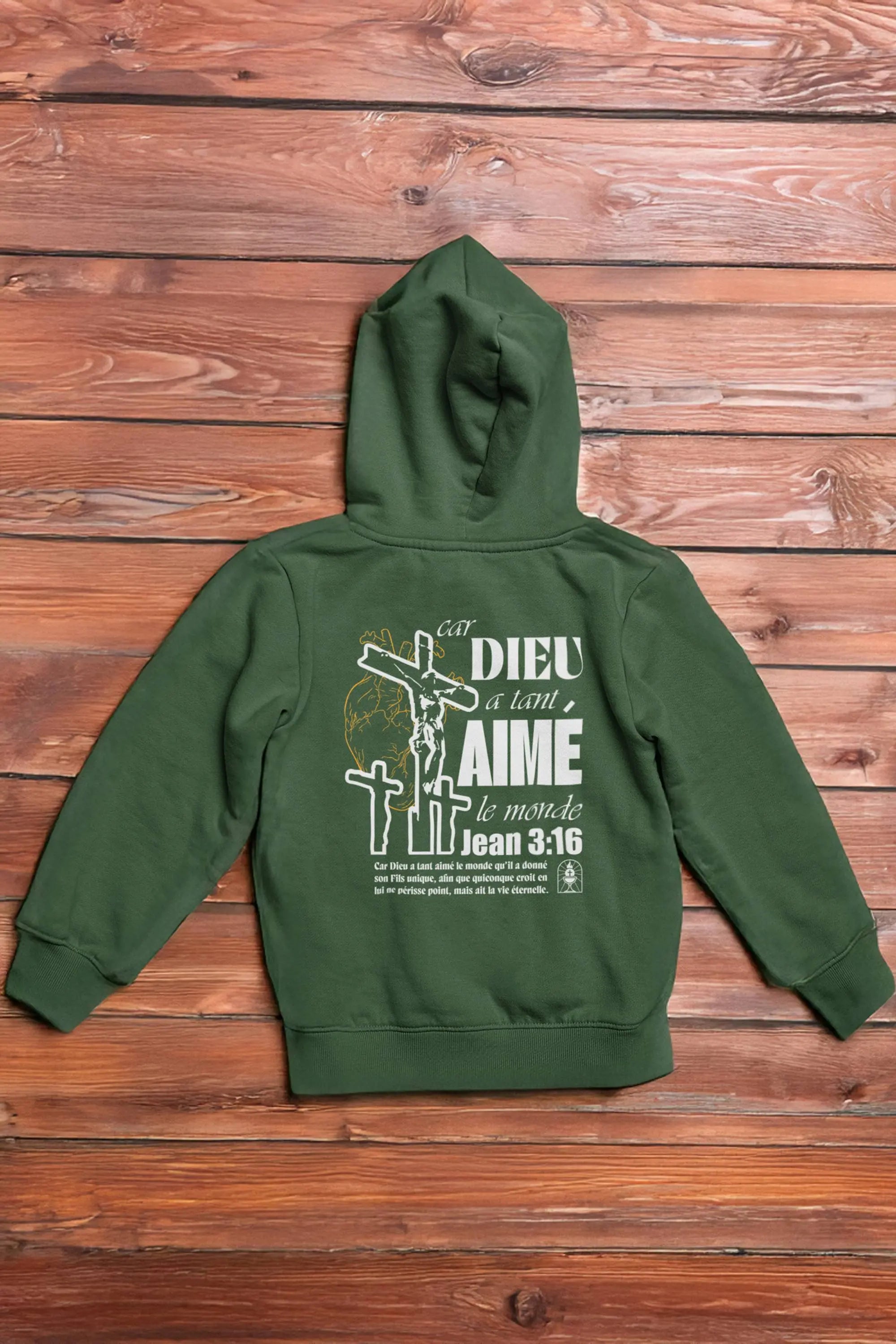 Hoodie Jean 3:16 Le 14e Apôtre