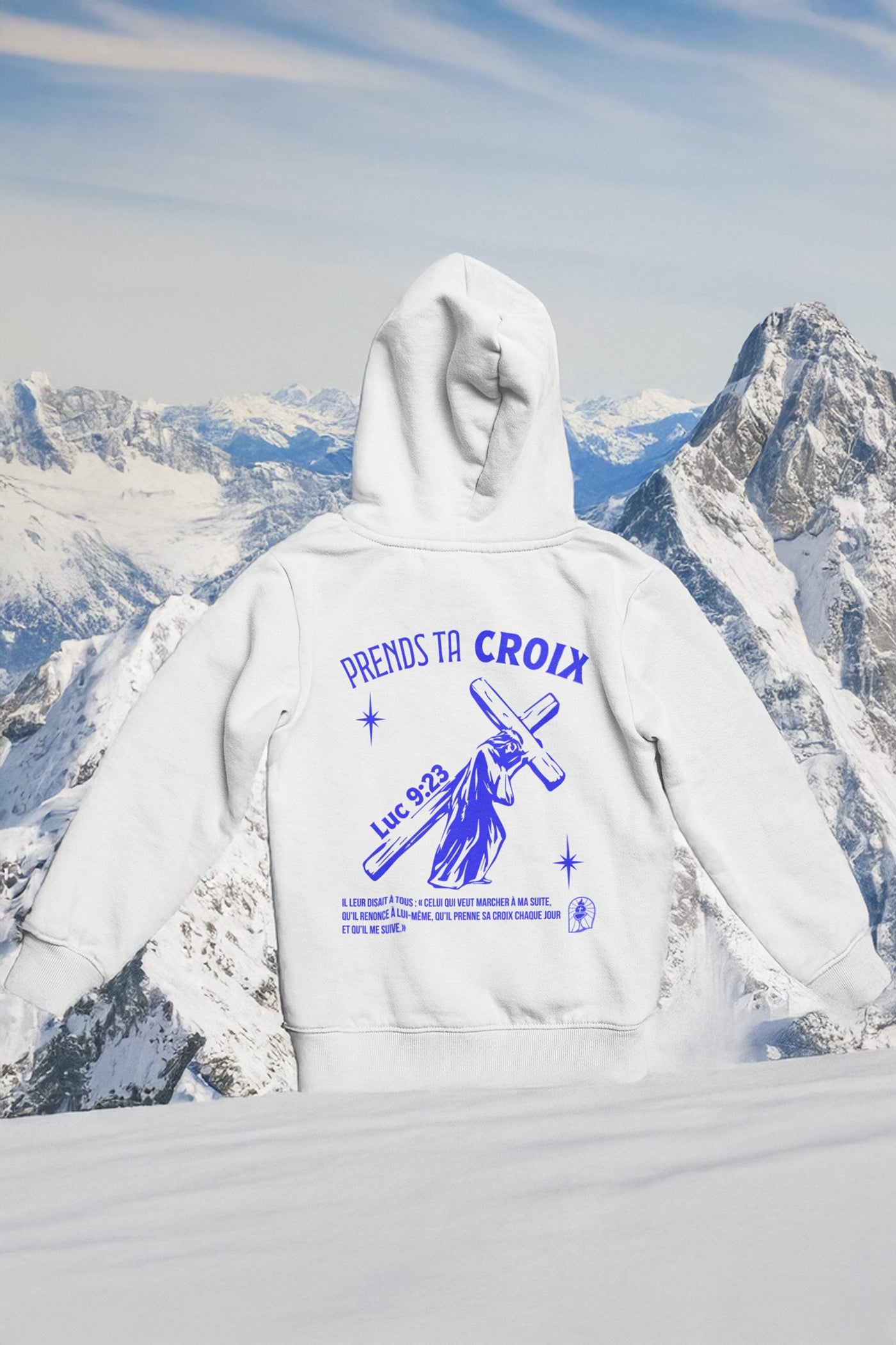 Hoodie Luc 9:23 Le 14e Apôtre