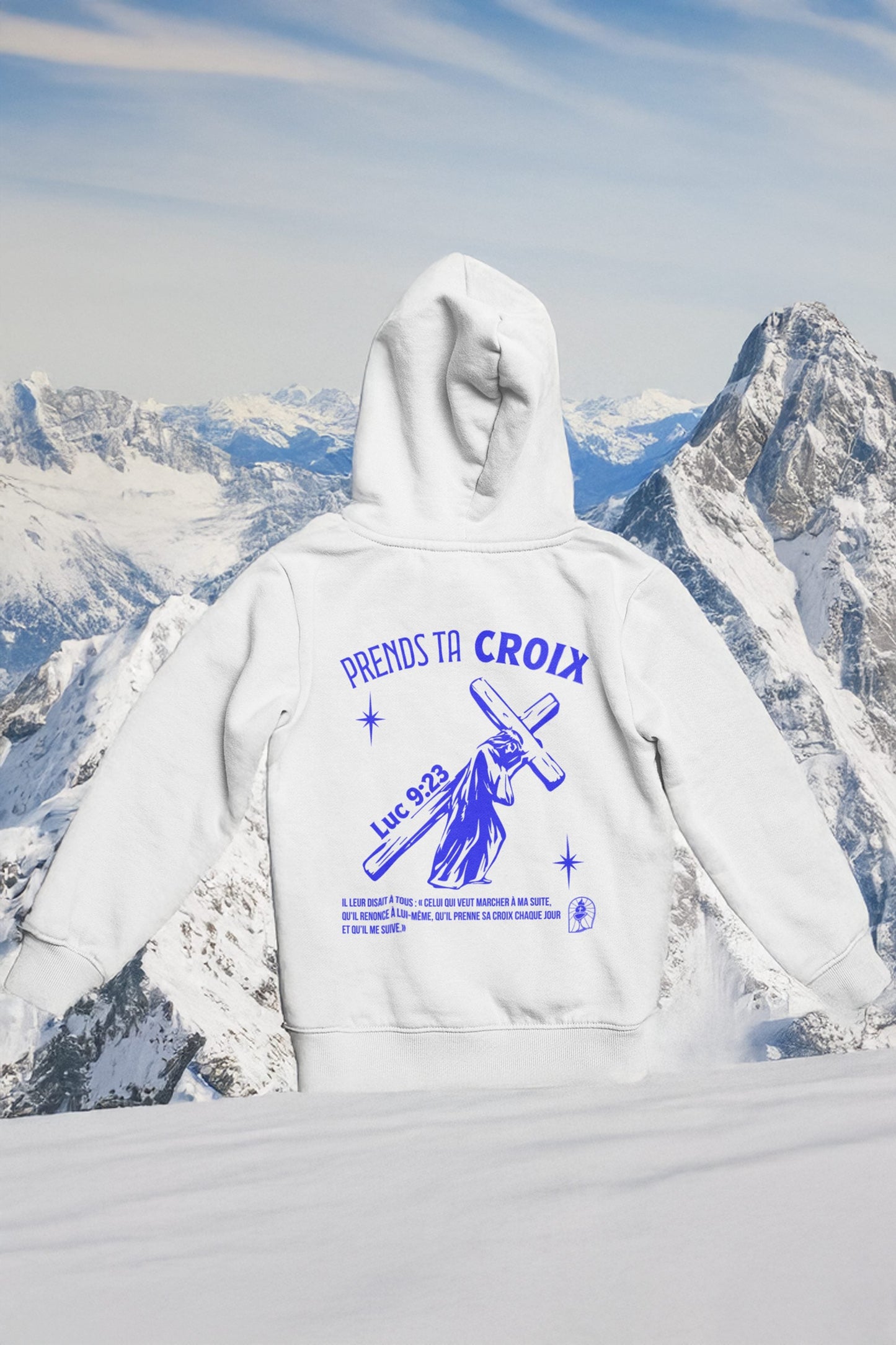 Hoodie Luc 9:23 Le 14e Apôtre