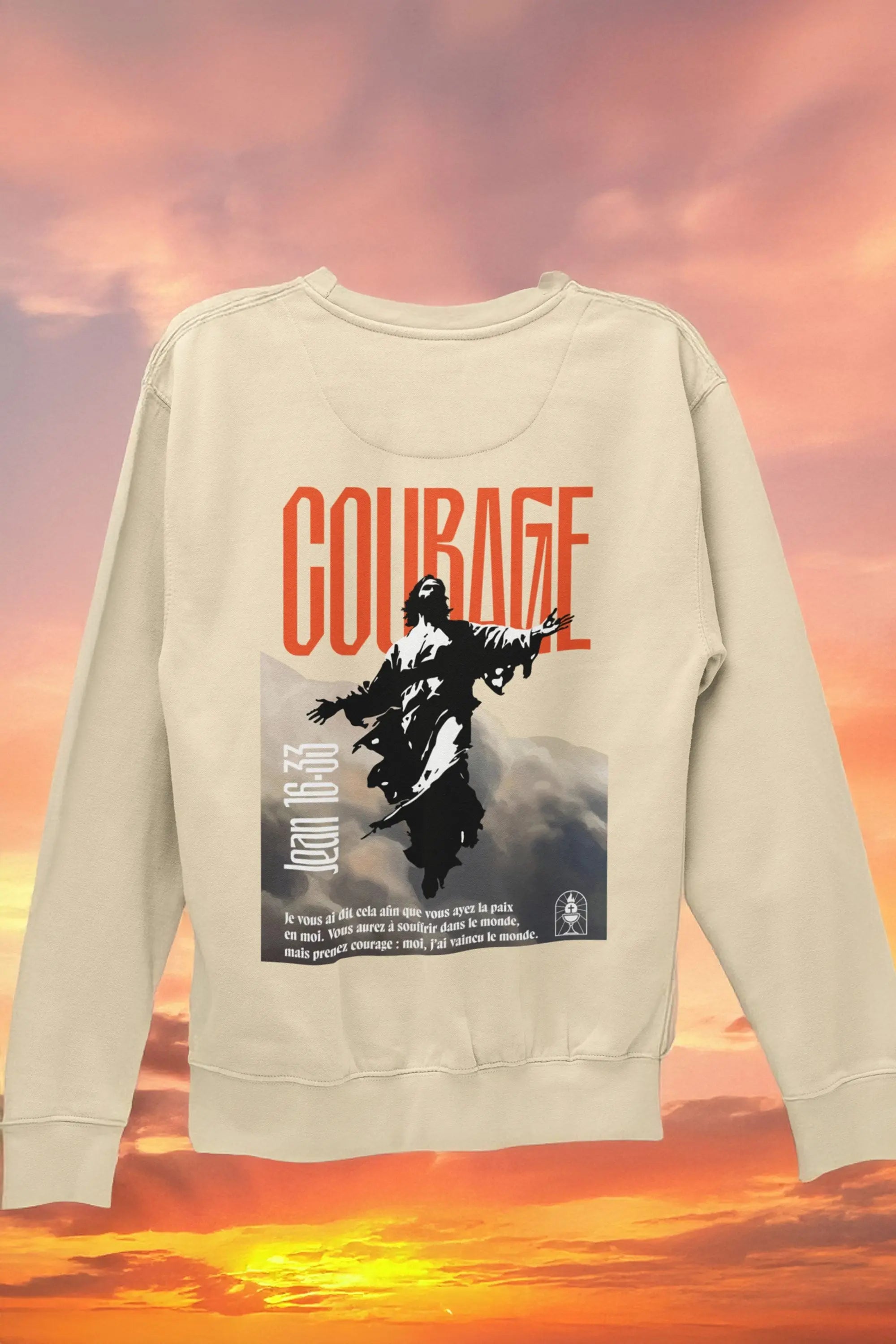 Sweatshirt Jean 16:33 Le 14e Apôtre