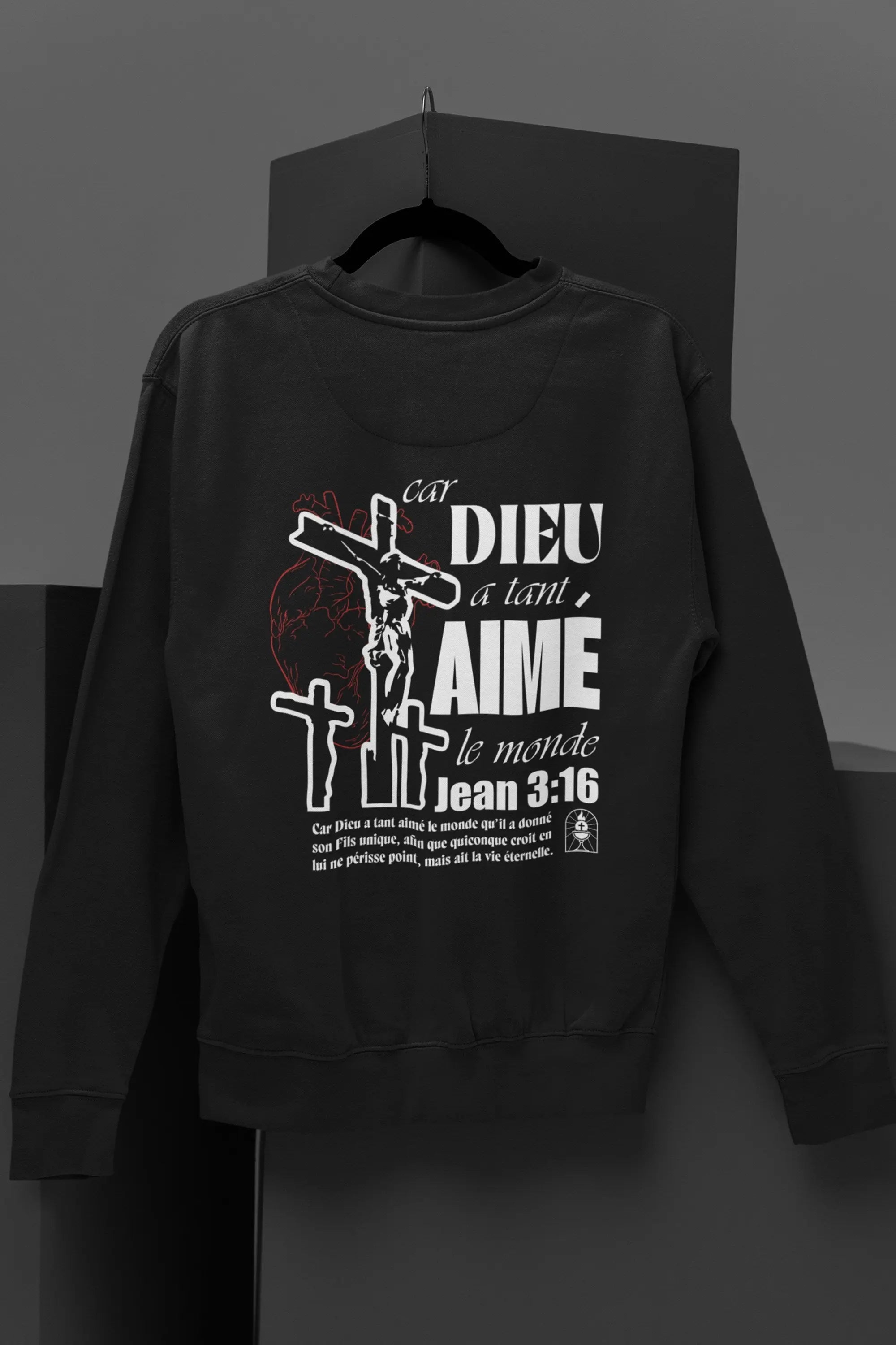 Sweatshirt Jean 3:16 Le 14e Apôtre