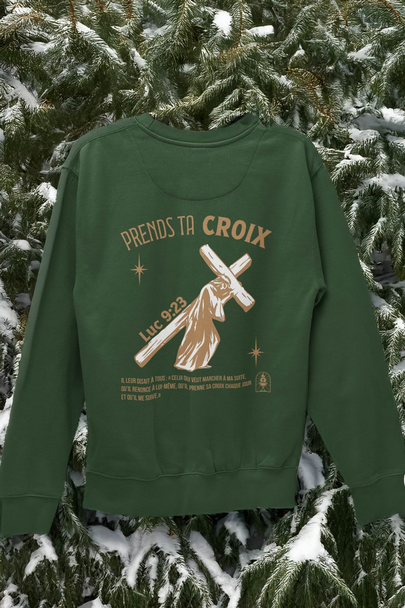 Sweatshirt Luc 9:23 Le 14e Apôtre