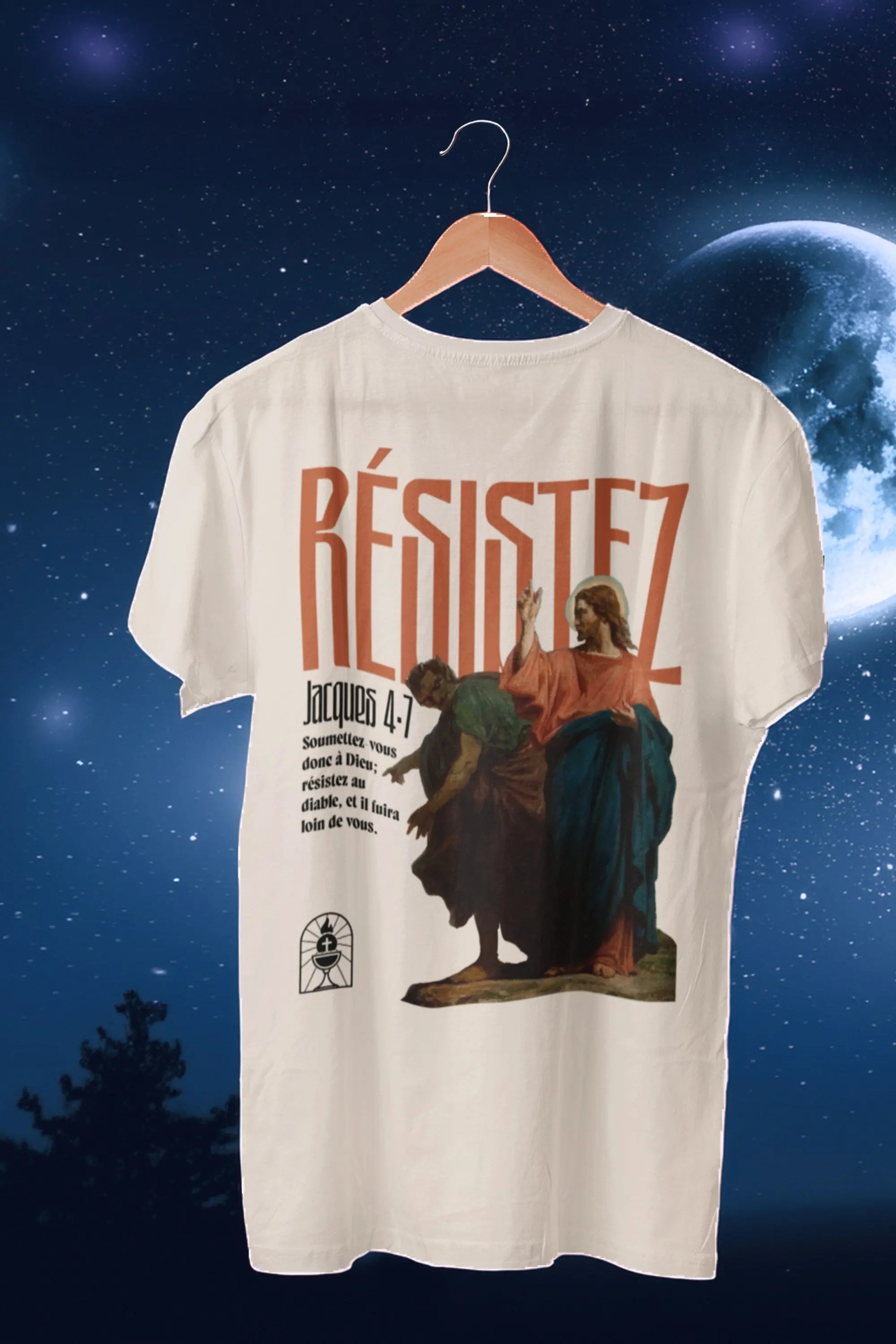 T-shirt Jacques 4:7 Le 14e Apôtre