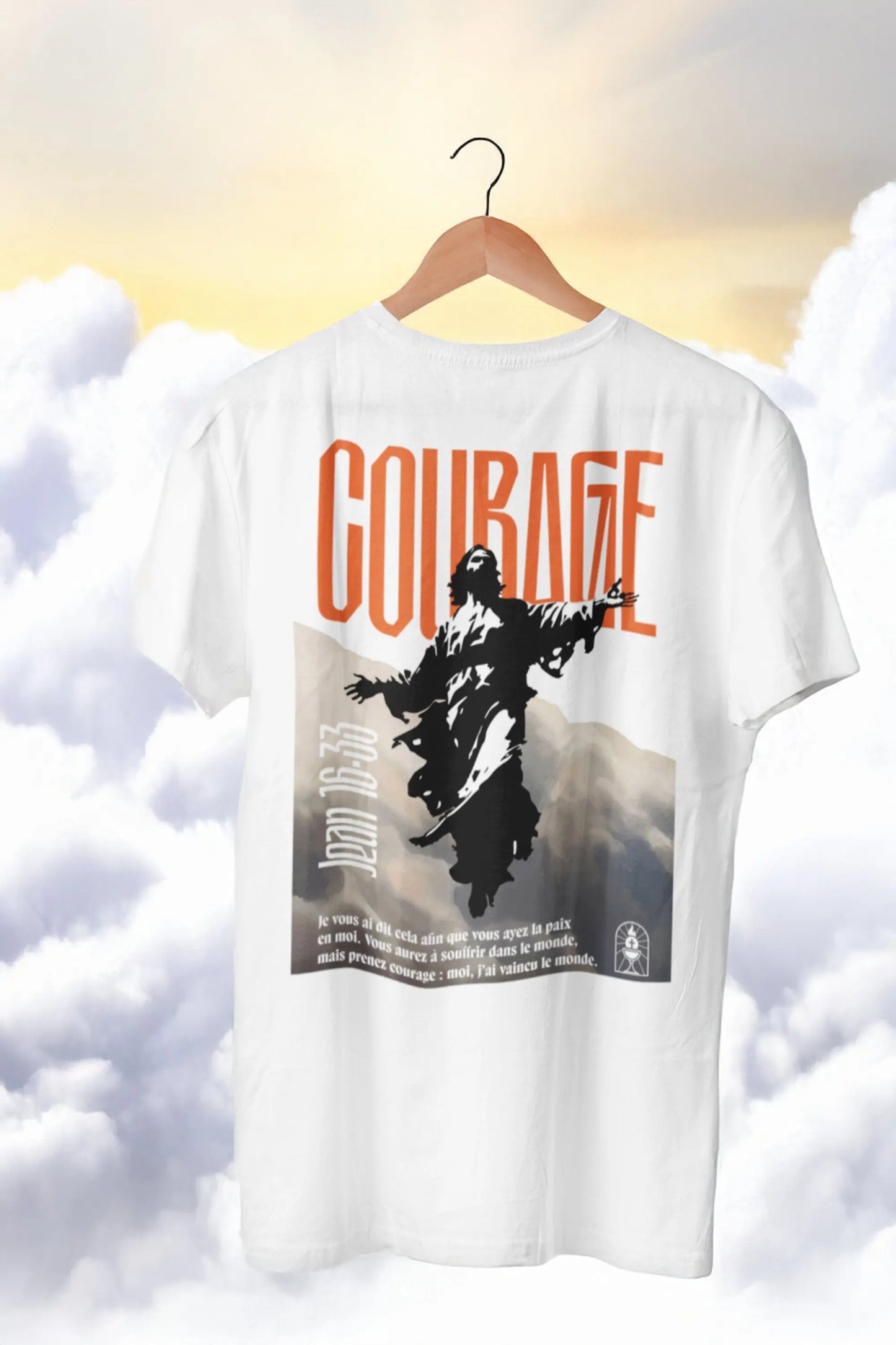 T-SHIRT Jean 16:33 Le 14e Apôtre