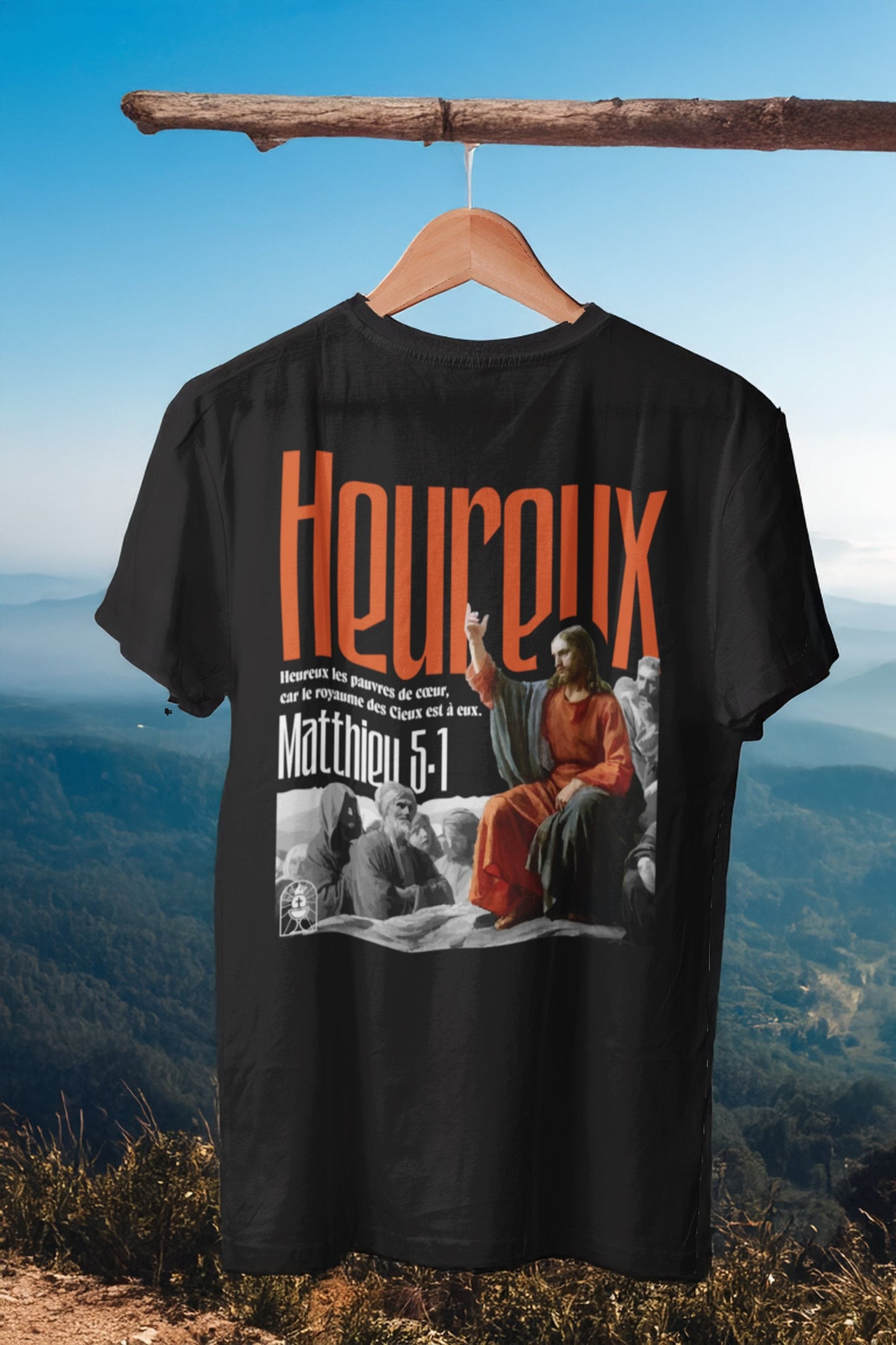 T-shirt Matthieu 5:1 Le 14e Apôtre