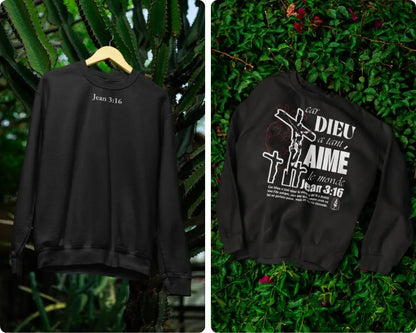Sweatshirt Jean 3:16 Le 14e Apôtre
