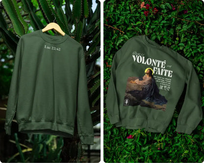 Sweatshirt Luc 22:42 Le 14e Apôtre