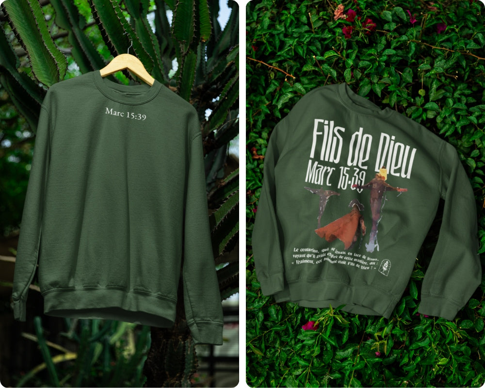 Sweatshirt Marc 15:39 Le 14e Apôtre