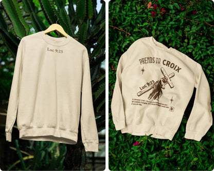 Sweatshirt Luc 9:23 Le 14e Apôtre