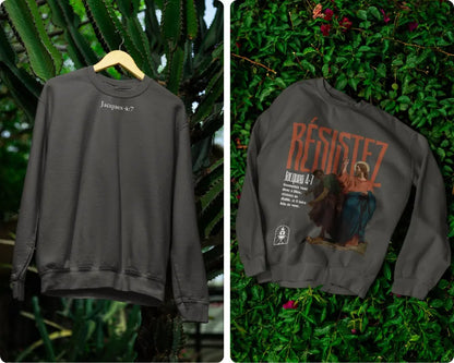 Sweatshirt Jacques 4:7 Le 14e Apôtre