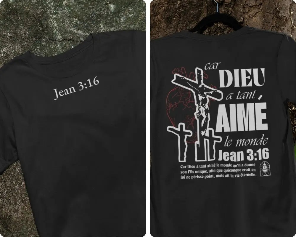 T-SHIRT Jean 3:16 Le 14e Apôtre