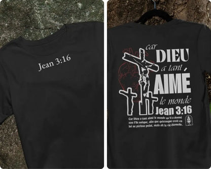T-SHIRT Jean 3:16 Le 14e Apôtre