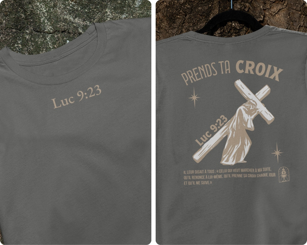 T-shirt Luc 9:23 Le 14e Apôtre