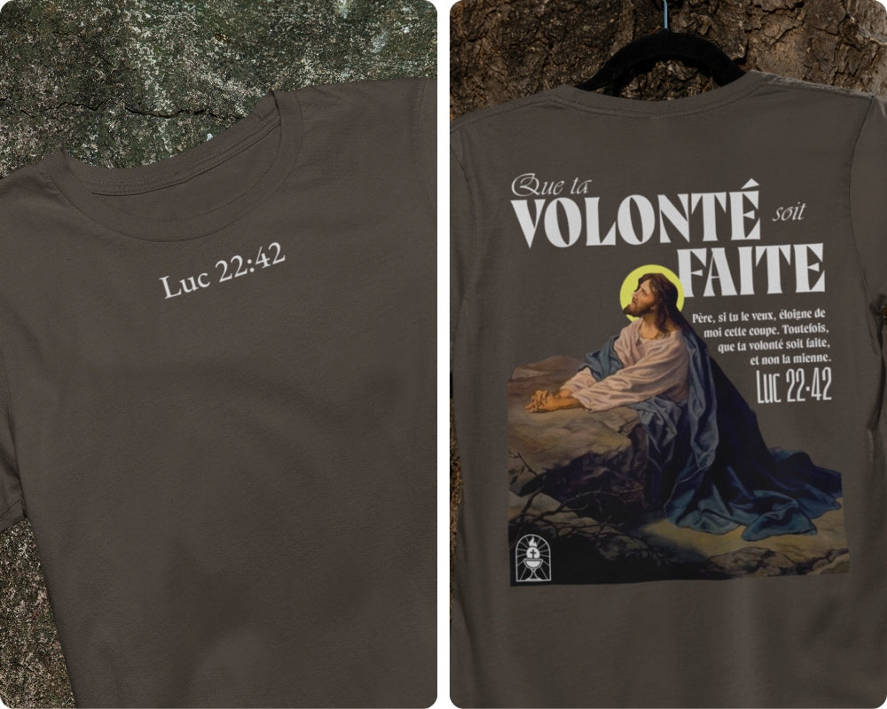 T-shirt Luc 22:42 Le 14e Apôtre