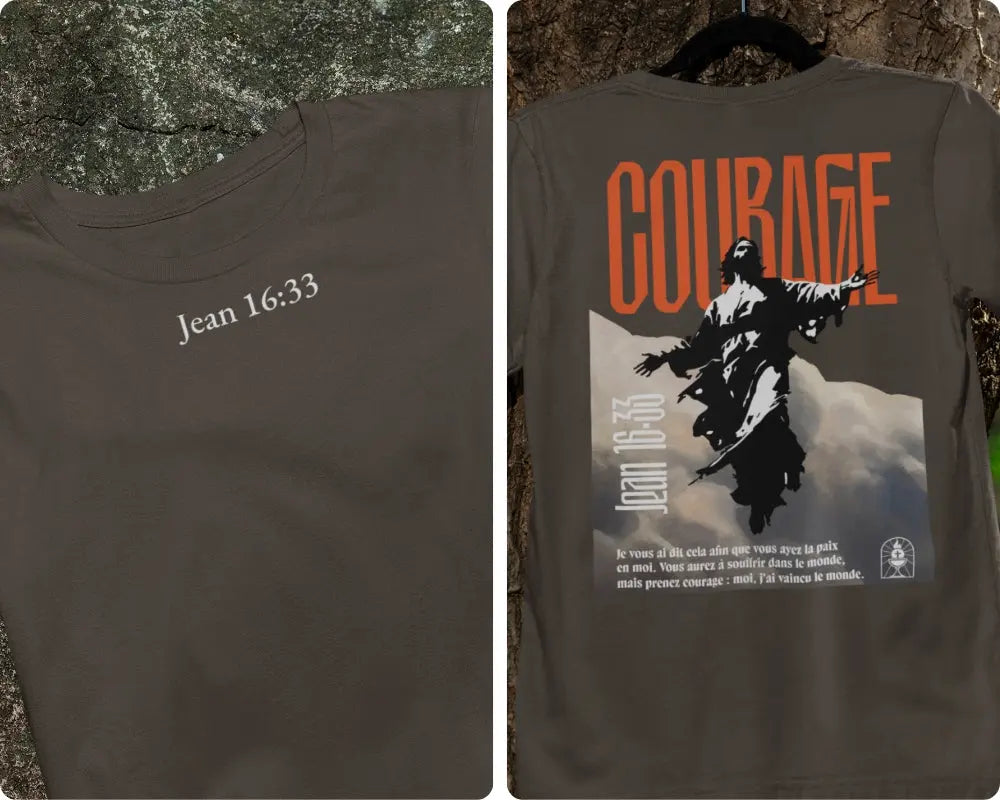 T-SHIRT Jean 16:33 Le 14e Apôtre