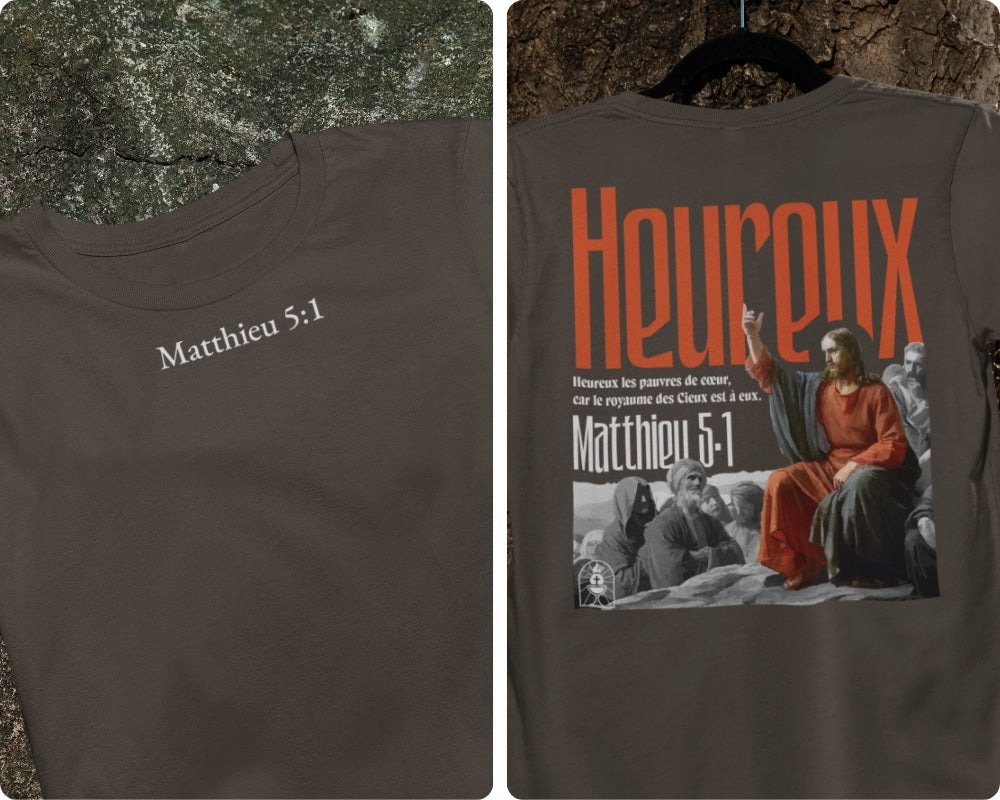 T-shirt Matthieu 5:1 Le 14e Apôtre