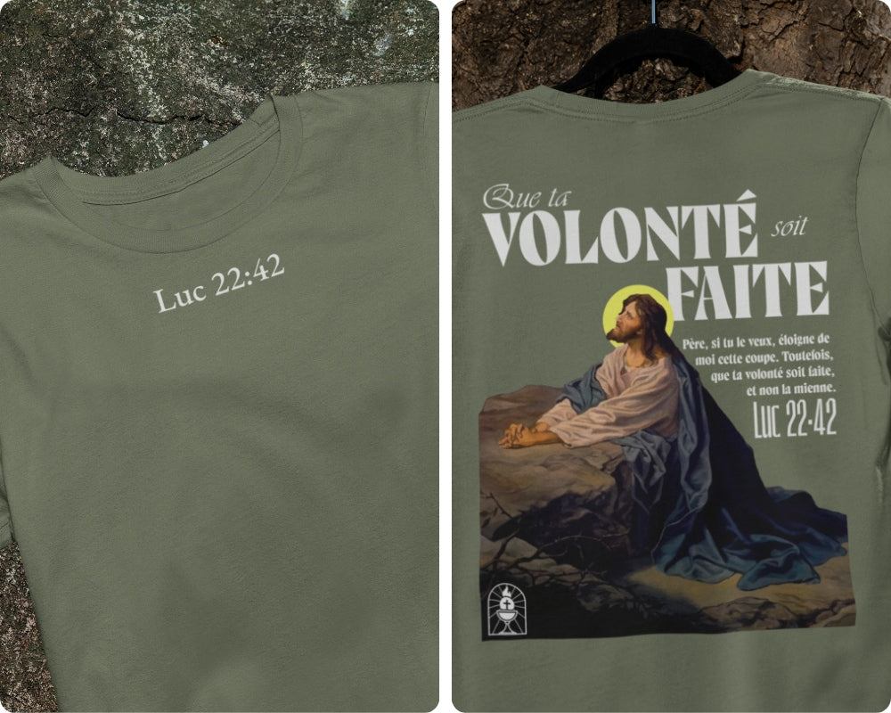 T-shirt Luc 22:42 Le 14e Apôtre