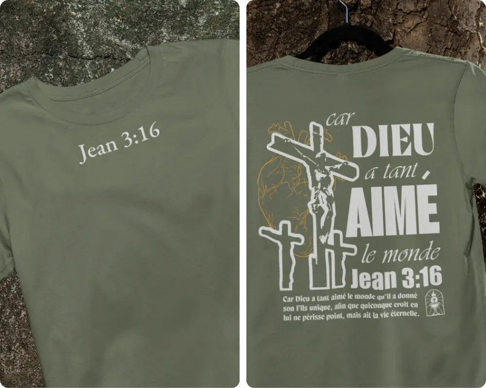 T-SHIRT Jean 3:16 Le 14e Apôtre