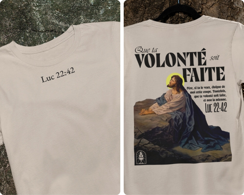 T-shirt Luc 22:42 Le 14e Apôtre