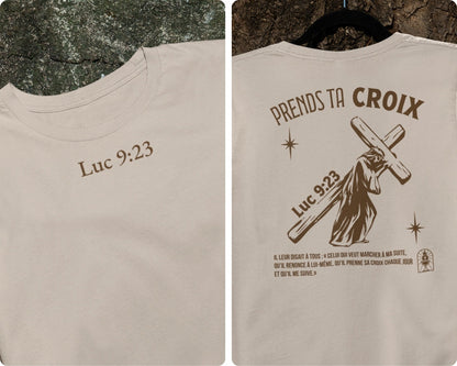 T-shirt Luc 9:23 Le 14e Apôtre
