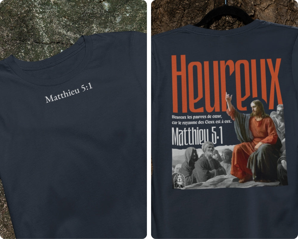 T-shirt Matthieu 5:1 Le 14e Apôtre
