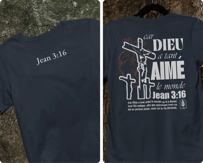 T-SHIRT Jean 3:16 Le 14e Apôtre