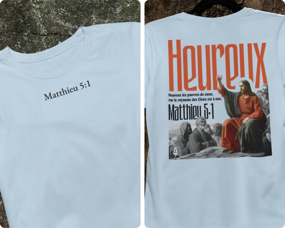 T-shirt Matthieu 5:1 Le 14e Apôtre