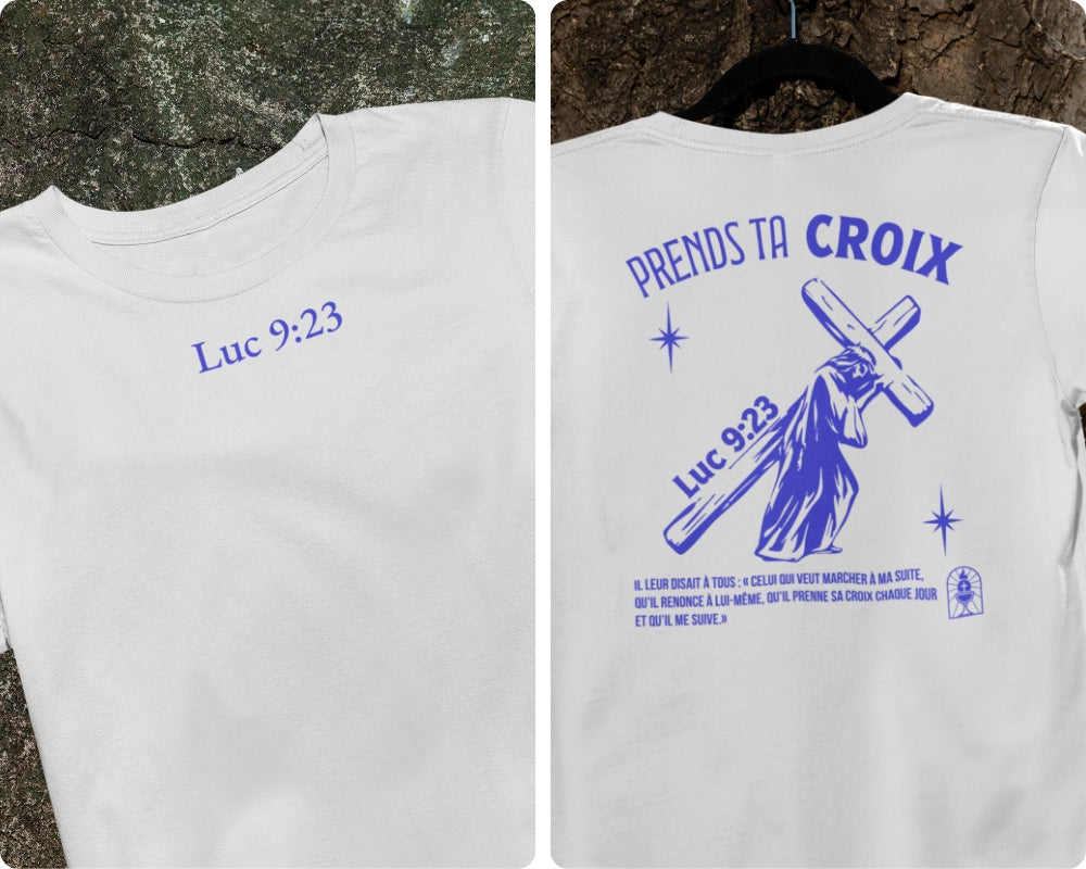 T-shirt Luc 9:23 Le 14e Apôtre