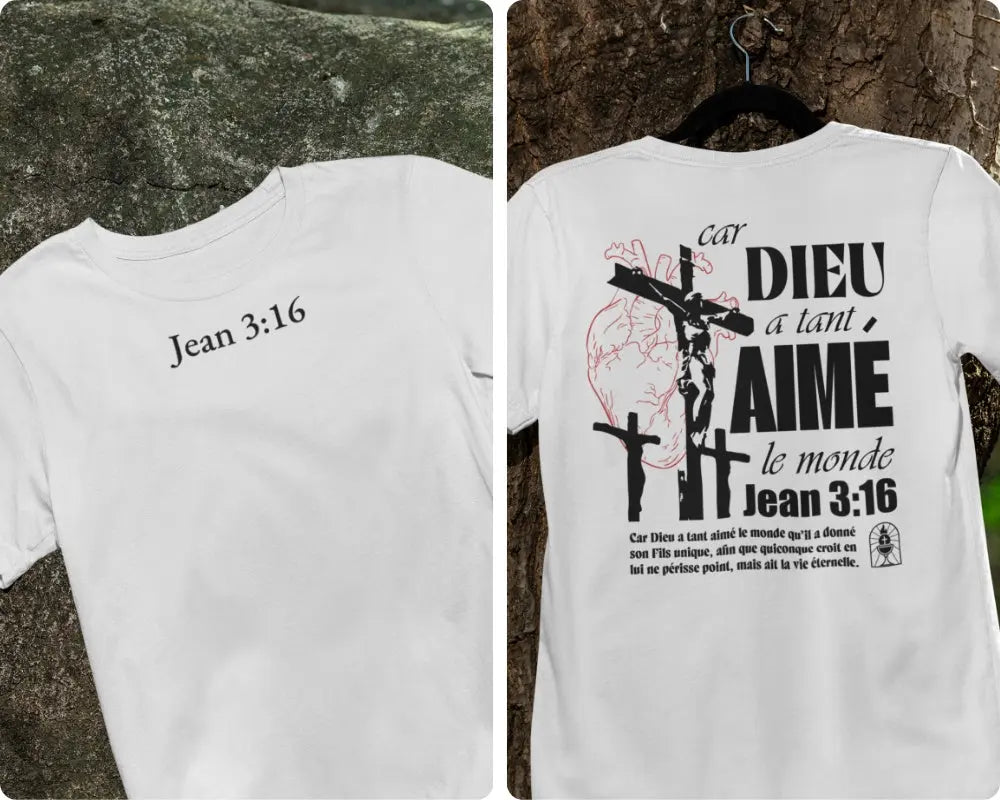 T-SHIRT Jean 3:16 Le 14e Apôtre